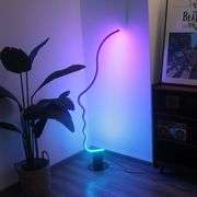 Profile Floor Lamp with RGB Lighting