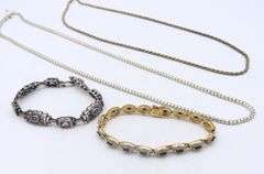 Group Lot of Vintage 925 Sterling Silver Jewelry