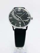 Classic Looking Everyday Men's Geneva Watch w/ Genuine Leather Band