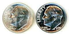 2 Gem BU Silver Roosevelt Dimes with Full Bands