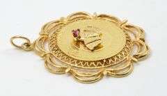 Vintage 14k Las Vegas Charm