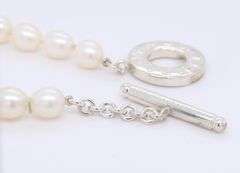 Tiffany & Co Fresh Water Pearl Toggle Bracelet