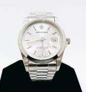 Men's Stainless Steel Classic Diver Watch w/ Day Date