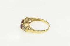 14K Yellow Gold 1.70 Ctw LeVian Ruby Diamond Engagement Ring