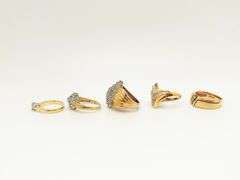 5 10k/14k Gold Diamond Rings - Stunning!