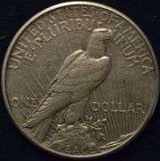 1921 High Relief Peace Silver Dollar