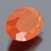 Rich red orange 3.84ct Mexican Fire Opal