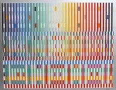 Original rare limited edition Agam. Hand signed by the artist