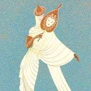 Tanagra Turquoise by Erte (1892-1990)