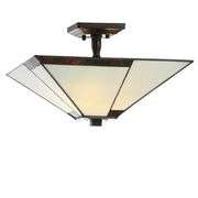 Artistic Glass LED Ceiling Fixture: Pea 15.7in