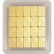 Valcambi Suisse 20x1 Gram Gold CombiBar