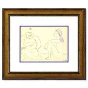 La Comedie Humaine 27.1.54.XIV by Picasso