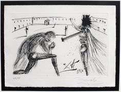 Rare limited edition Dali hand signed