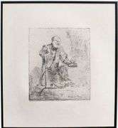 Rembrandt, original rare edition gravure