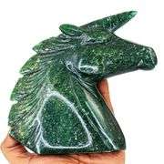 Majestic Natural Jade 3049 Ct Hand Carved Jade Unicorn