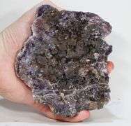 Uncut untreated 3,515ct Chevron Amethyst