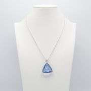 79.80 Ct EGL Certified Lab Swiss Blue Topaz Pendant