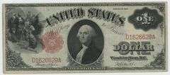 Very nice Series of 1917 Large Size $1 Legal Tender Note