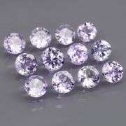 Glittering 2.94ct bright blue violet Tanzanite set