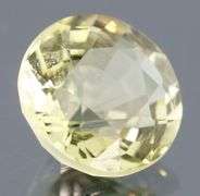 Awesome 3.34ct unheated yellow Feldspar solitaire
