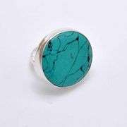 17 Ct Lab Created Turquoise Ring