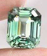 7.50 CARAT GREEN SAPPHIRE RADIANT CUT LOOSE GEMSTONE