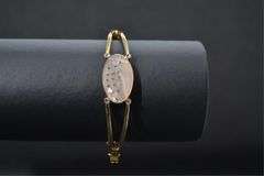 Ladies Vintage Monet Clasped Bangle Bracelet