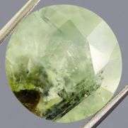 Collectors 9.27ct rutilated Prehnite