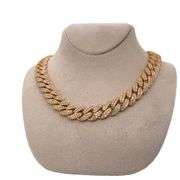 16.65 Carats! Pave Diamond Miami Cuban Chain Necklace