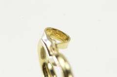 10K Yellow Gold Two Tone Heart Cross Christian Faith Love Pendant