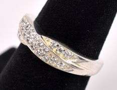 CZ Ring In Sterling Silver