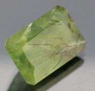 Tremendous 24.26ct rutilated Prehnite