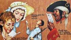 Extremely rare and collectable hand signed Norman Rockwell