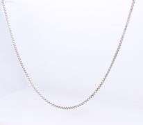 Italian Sterling Silver Box Chain Necklace