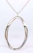 925 Sterling Silver Modified Ippolita Pendant on Chain Necklace