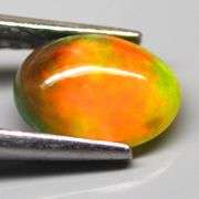 Captivating 1.20ct untreated bi-color Opal