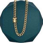 7MM 14K GOLD MIAMI CUBAN LINK CHAIN