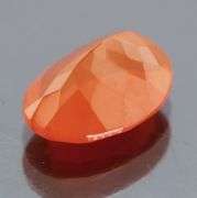 Rich red orange 3.84ct Mexican Fire Opal
