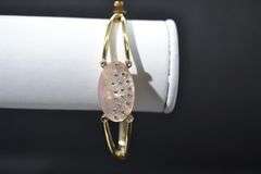 Ladies Vintage Monet Clasped Bangle Bracelet
