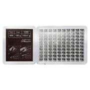 100x 1 gram Silver Bar - Valcambi Silver CombiBar