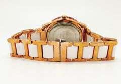 Gorgeous Ceramic and Gemstone Geneva Watch