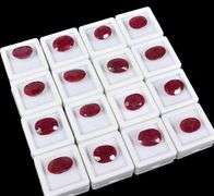 GROUP LOT OF RUBY LOOSE GEMSTONES- 175.0+CARATS!