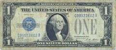 Series 1928 A Funnyback Silver Certificate