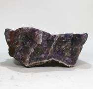 Uncut untreated 3,515ct Chevron Amethyst