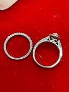 CERTIFIED BRAND NEW 14K WHITE GOLD AND DIAMOND WEDDING SET