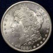1880-S Morgan Silver Dollar Frosty