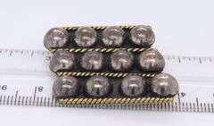 Lot of 2 vintage 925 Sterling Silver Brooches