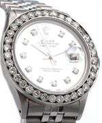 Rolex Datejust 16014, 36mm, Aftermarket Bezel, Stainless Steel