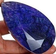 HUGE 1130.00 CARAT NATURAL ROYAL BLUE SAPPHIRE PEAR CUT LOOSE GEMSTONE