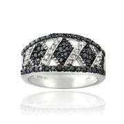 Black & White Diamond Ring